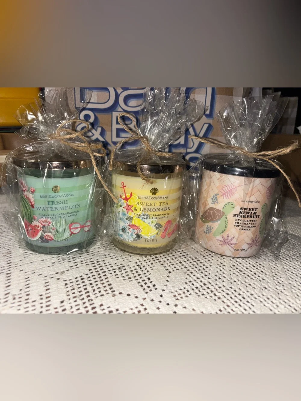 (2026) Bath & Body Works 3 single wick candle bundle